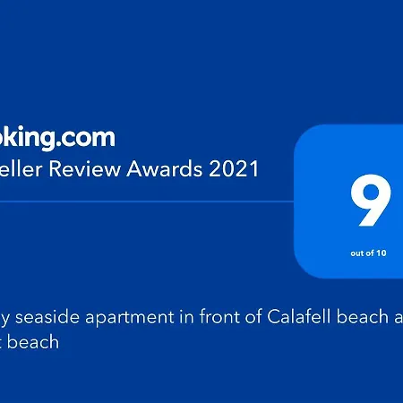 Apartment Lovely Seaside In Front Of Calafell And Cunit Segur de Calafell